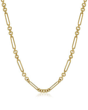14k Yellow Gold Pops Chain Necklace