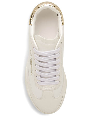 Loop Lace Up Sneaker in White