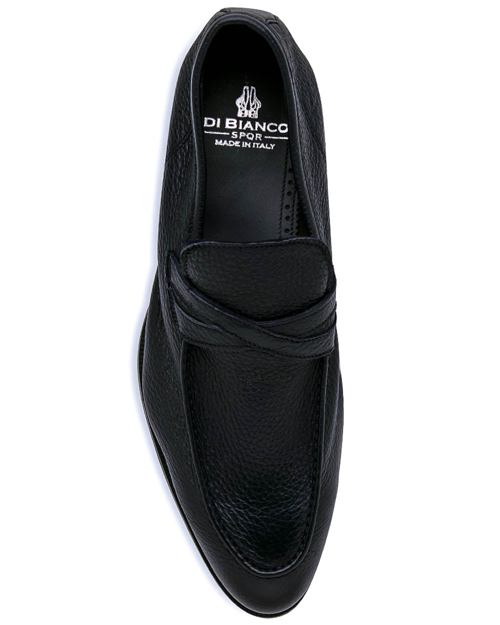 Abisso Crisscross Leather Loafer