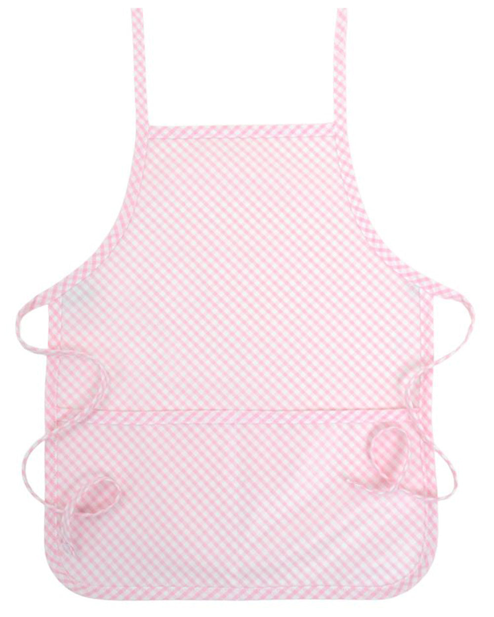 Wipeable Smock in Pink Check