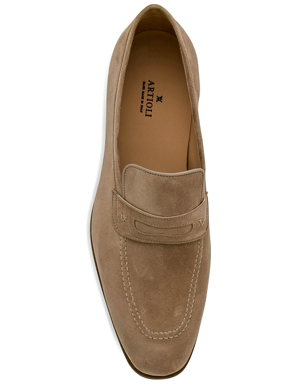 Palissandro Monaco Suede Penny Loafer