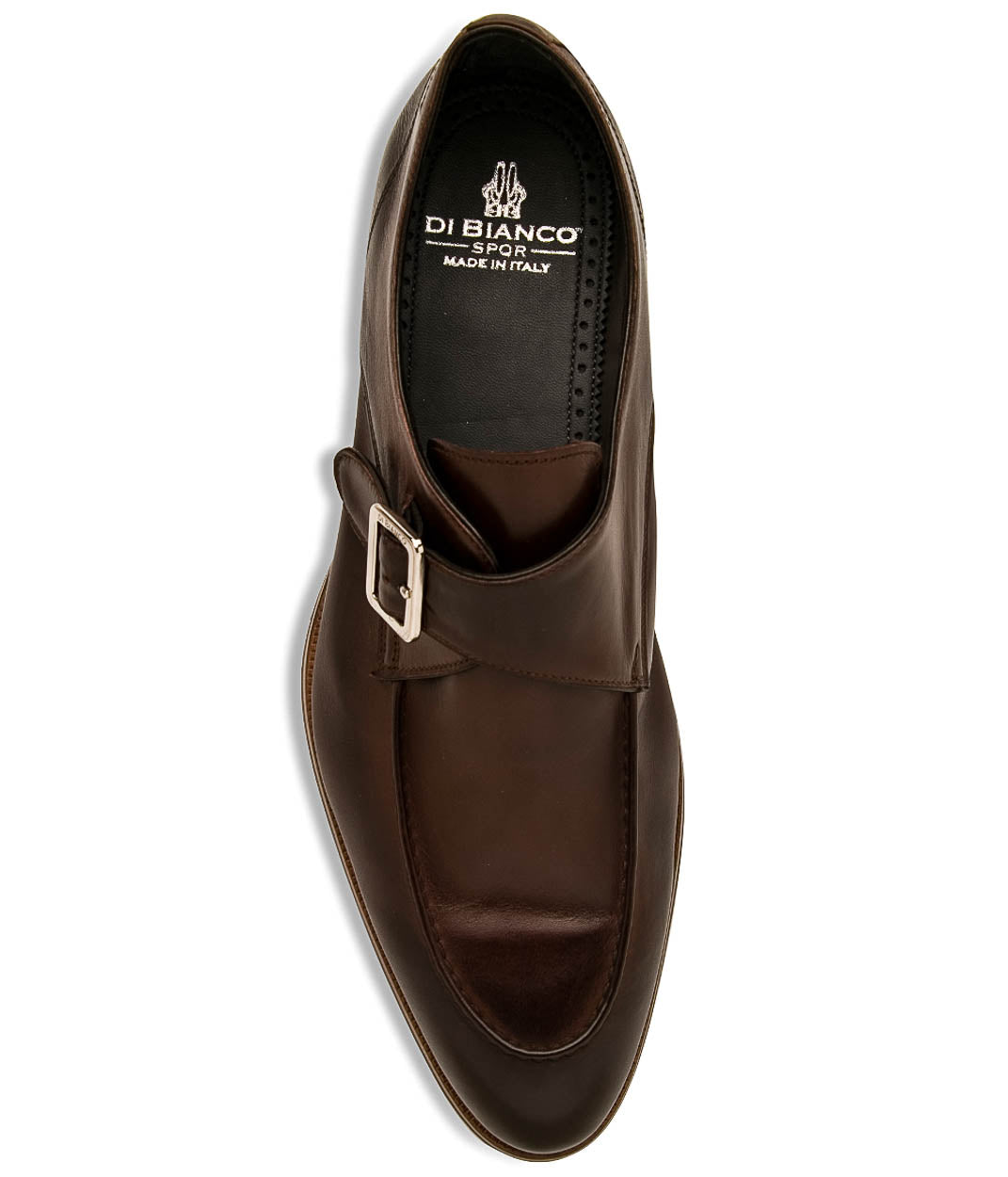 Parma Bolet Leather Single Monk Strap Loafer