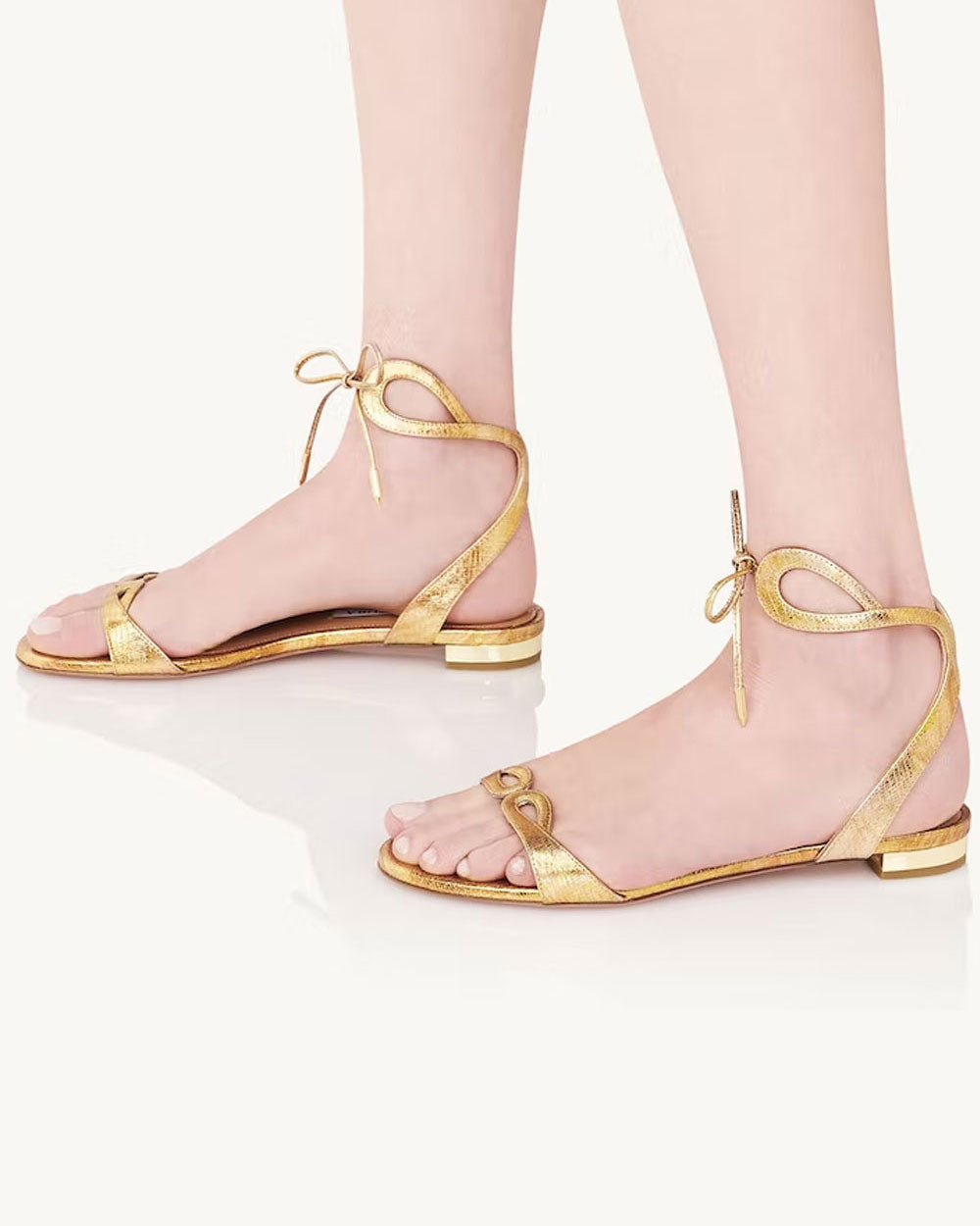 Tessa Sandals in Gold