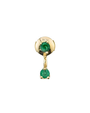 Emerald Orbit Earring