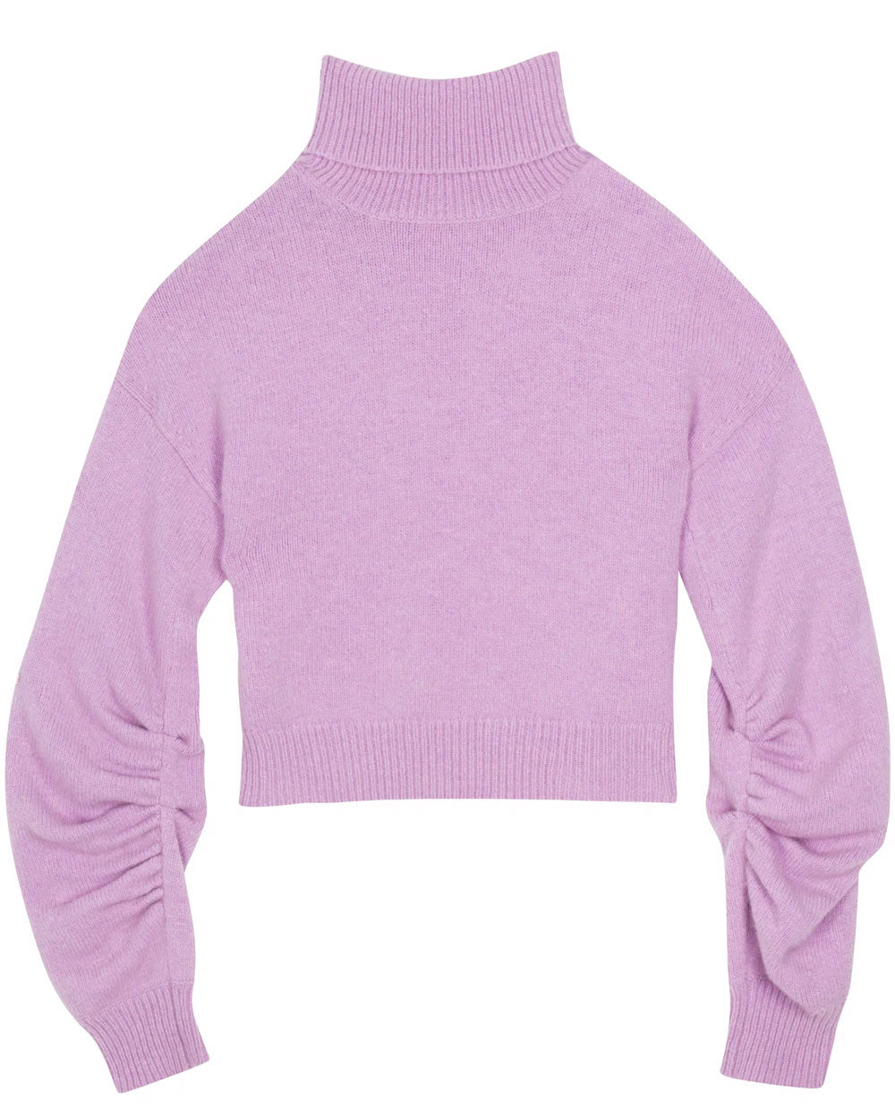 Deep Lilac Taryn Turtleneck Sweater