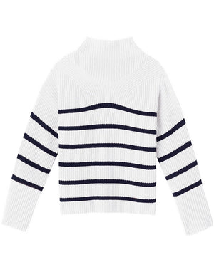 Off White Navy Louise Wool Sweater