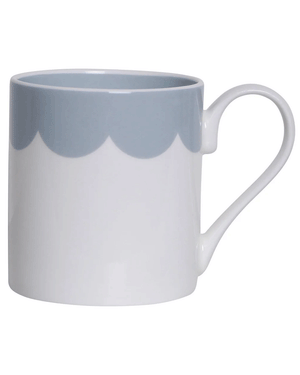 Denim Scallop Mug