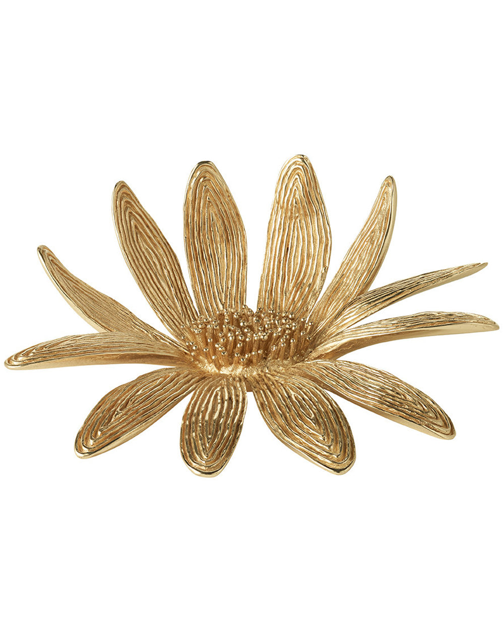 Golden Marguerite Brass Flower