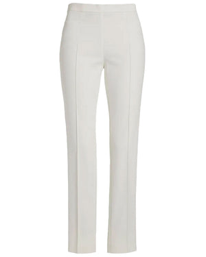 White Franca Stretch Ankle Pant