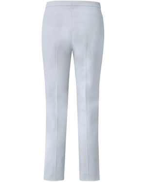 White Straight Ankle Franca Pant