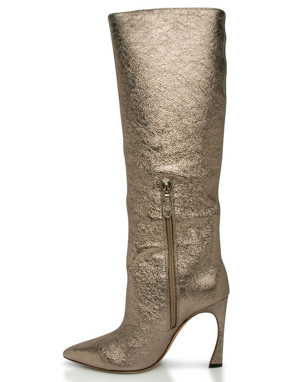 Kyra Tall Boot in Gold