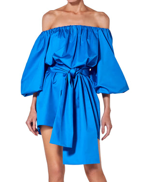 Azure Doriana Belted Mini Dress