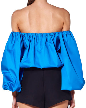 Azure Gio Off The Shoulder Top