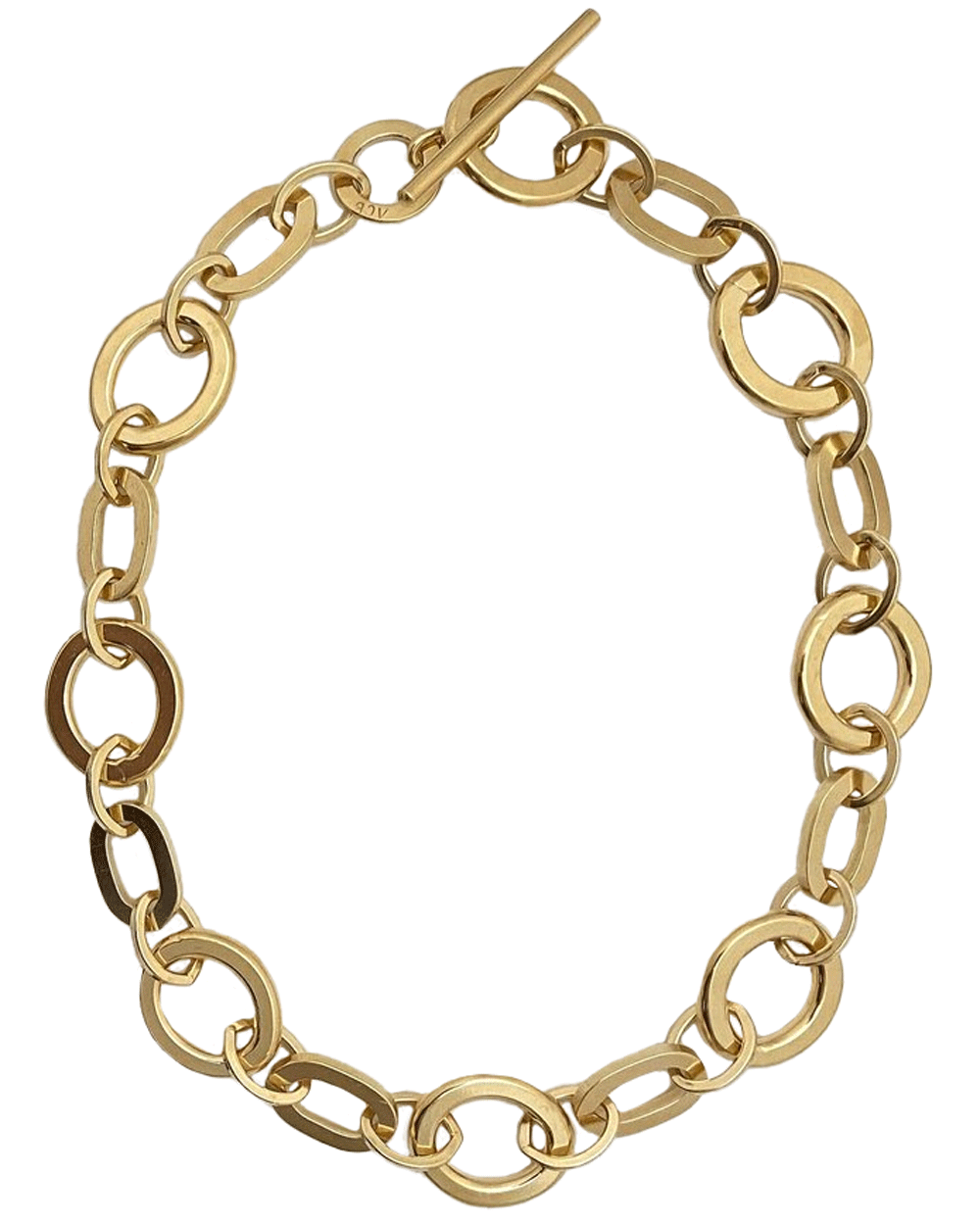 18k Gold-Plated Brass Astor Chain Necklace