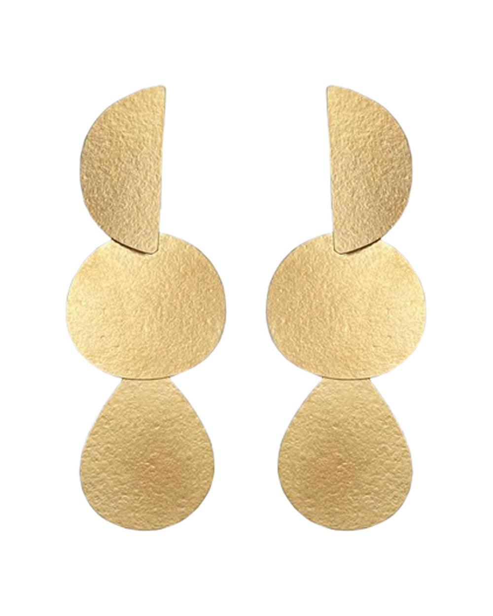 18k Gold Plated Brass Mattea Earrings