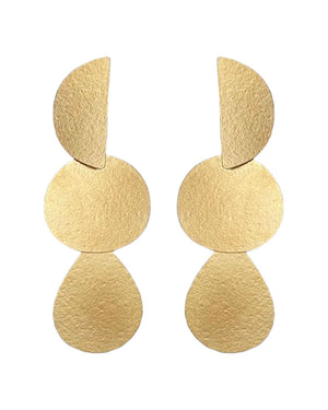 18k Gold Plated Brass Mattea Earrings