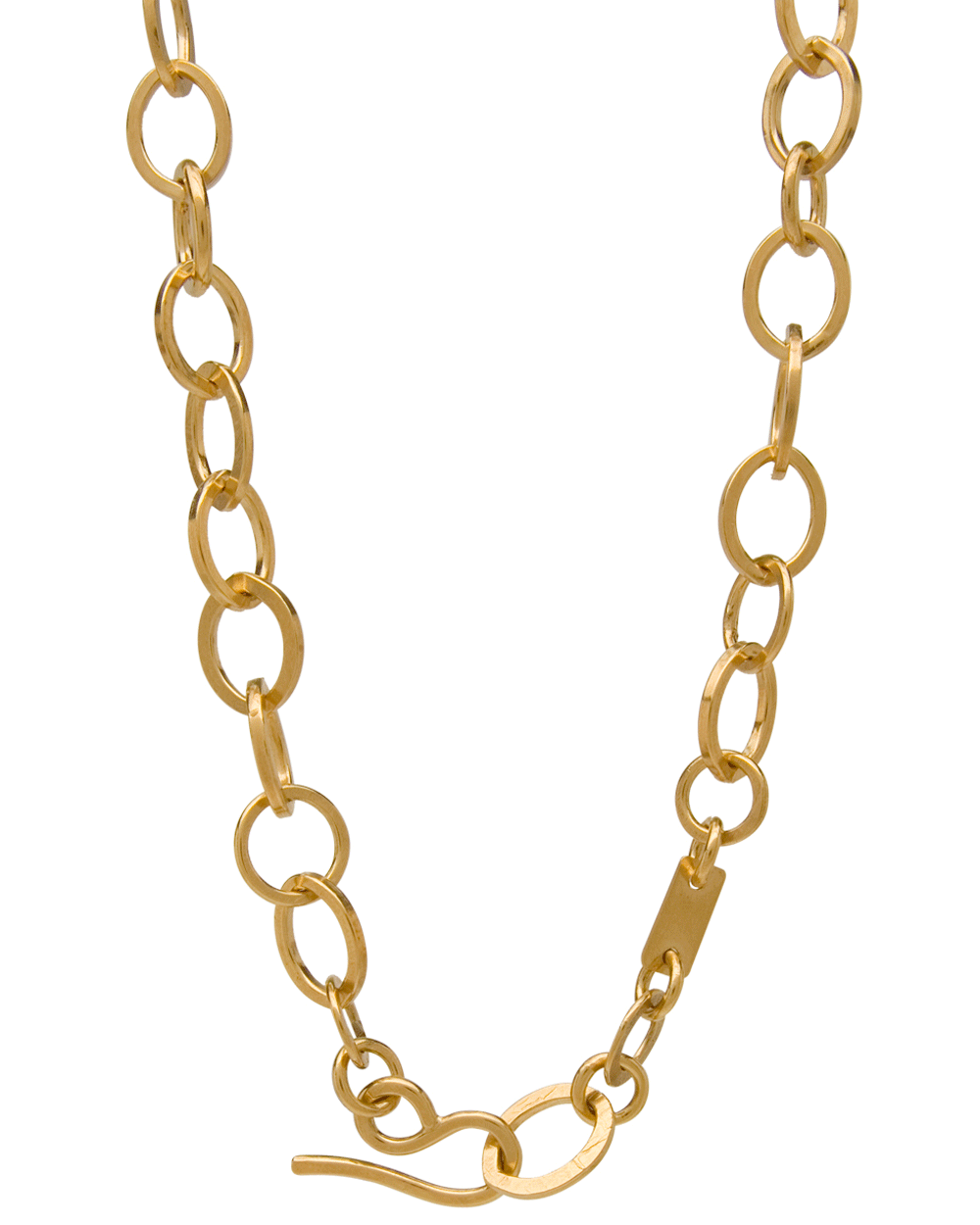 18k Gold-Plated Brass Shae Chain Necklace