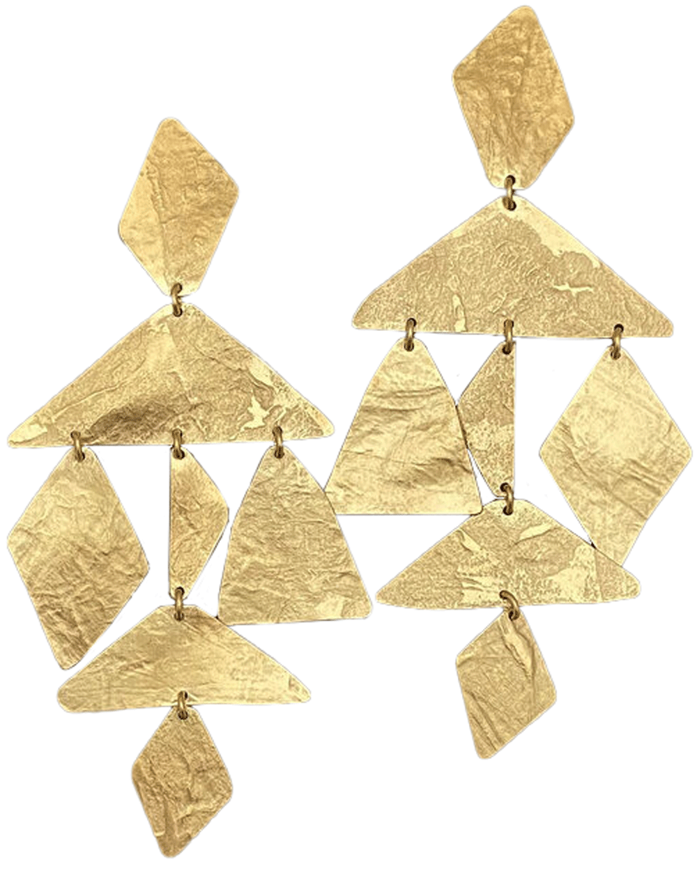18k Gold-Plated Brass Viva Earrings