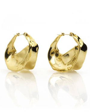 Brass Georgia Earrings
