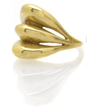 Brass Kara Ring