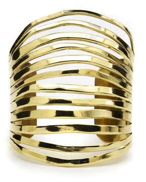 Brass Koba Cuff Bracelet