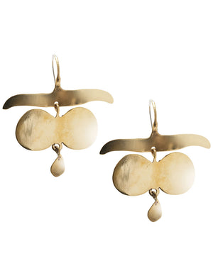 Brass Platoro Earrings