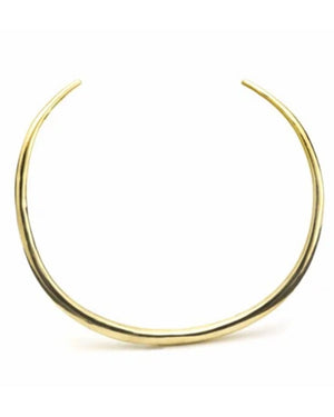 Brass Thalia Collar Necklace