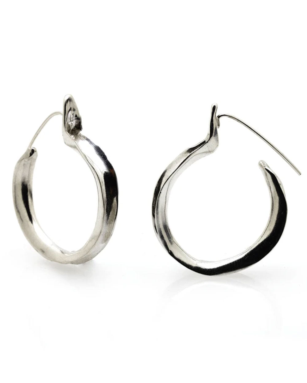 Sterling Silver Kiki Hoop Earrings