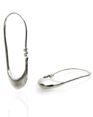 Sterling Silver Sophornia Hoop Earrings
