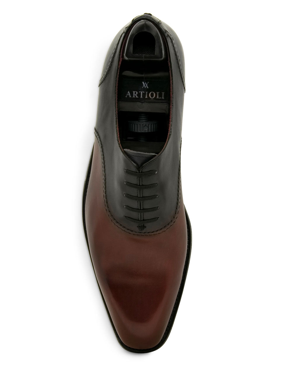 Oxford in Chestnut and Charcoal