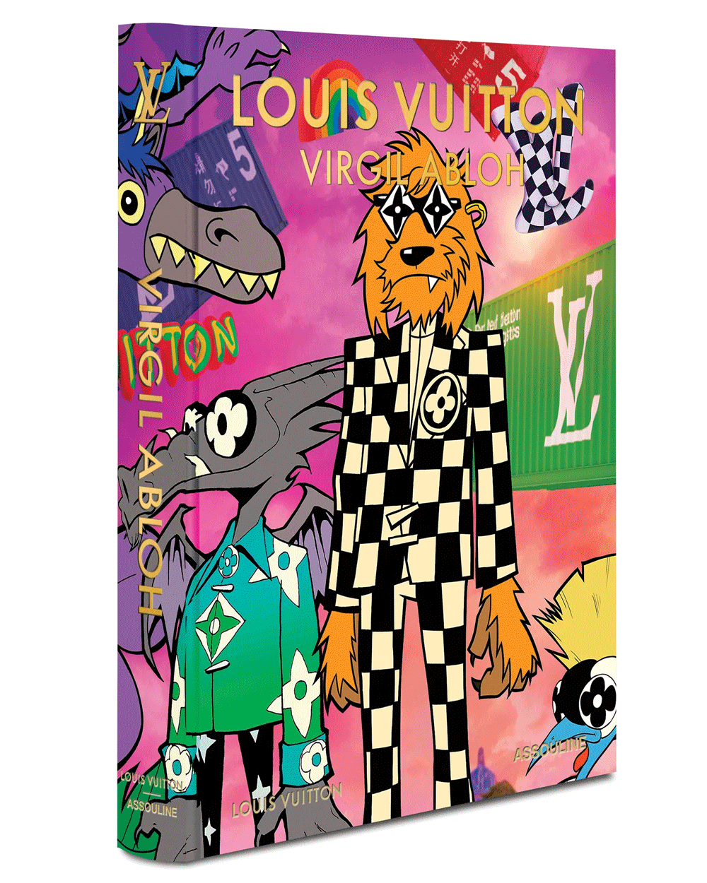 Louis Vuitton: Virgil Abloh with Cartoon Cover Book