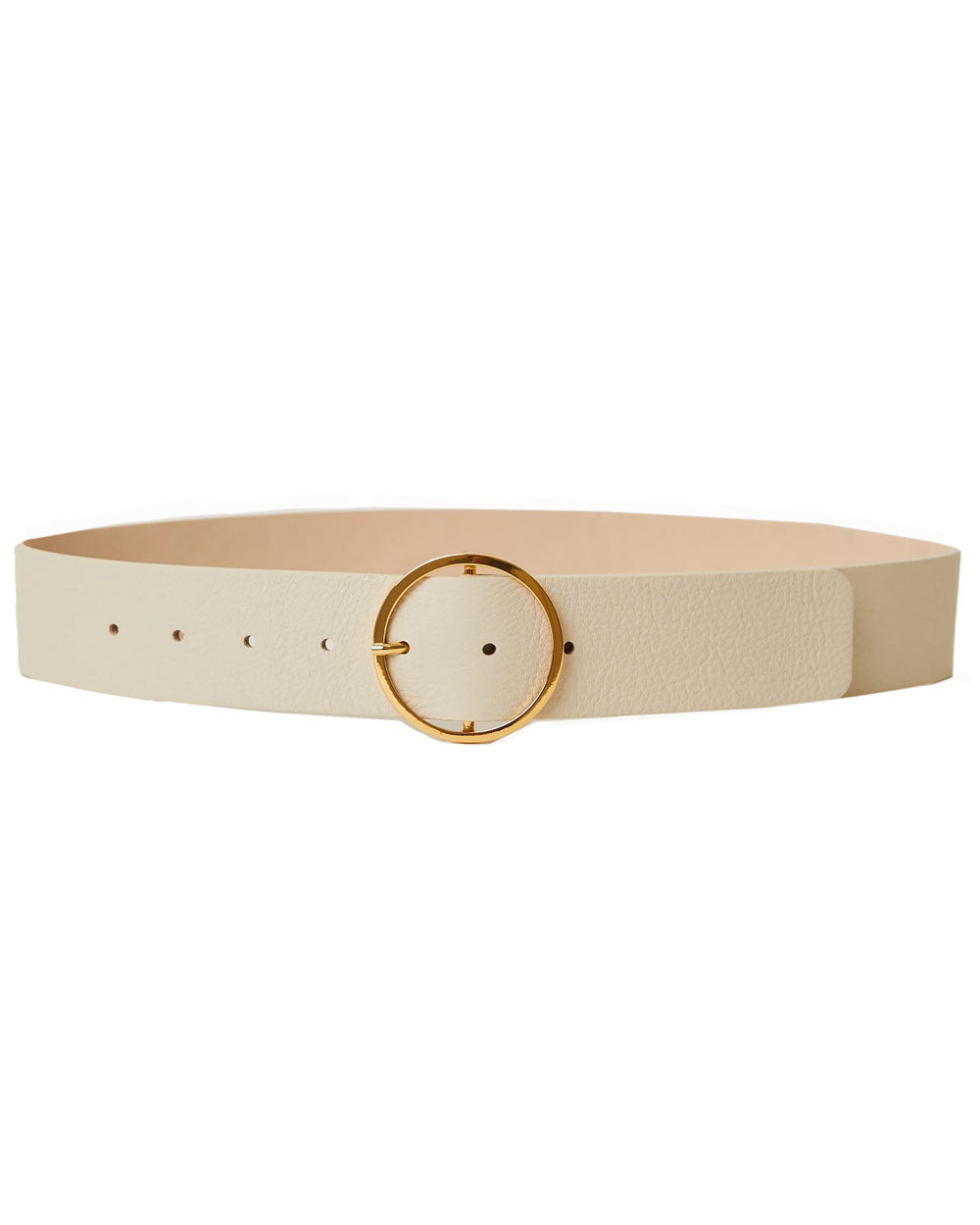Molly Belt in Bone and Gold