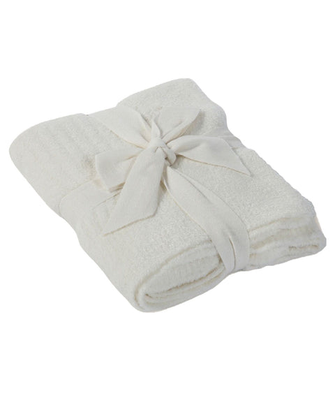 Barefoot Dreams Pearl Cozy Chic Lite Ribbed Blanket Stanley Korshak