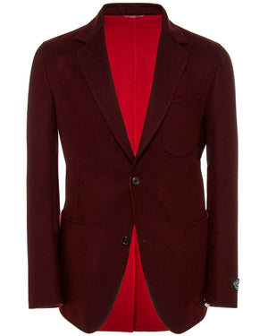 Burgundy Double Face Wool Sportcoat