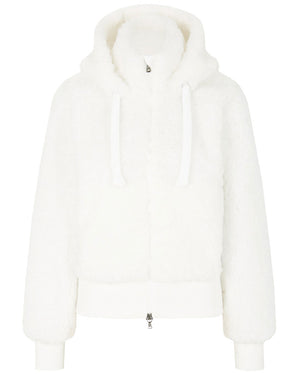 Off White Nurin Faux Fur Pullover Jacket