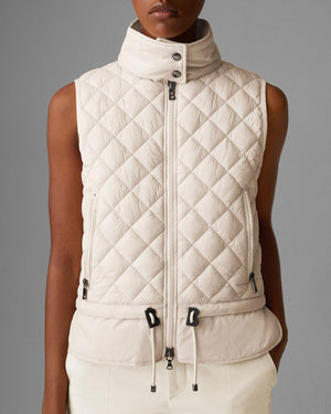 Seashell Elvina Quilted Puffer Vest