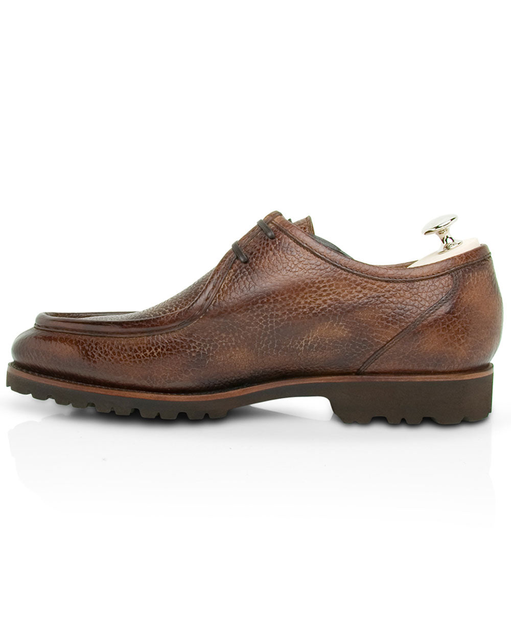 Parabontoni Lace Up in Chocolate