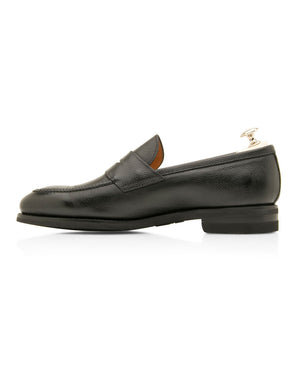 Principe Leather Loafer in Black
