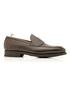 Principe Leather Loafer in Dark Brown