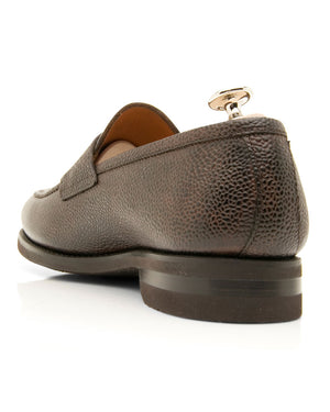 Principe Leather Loafer in Dark Brown