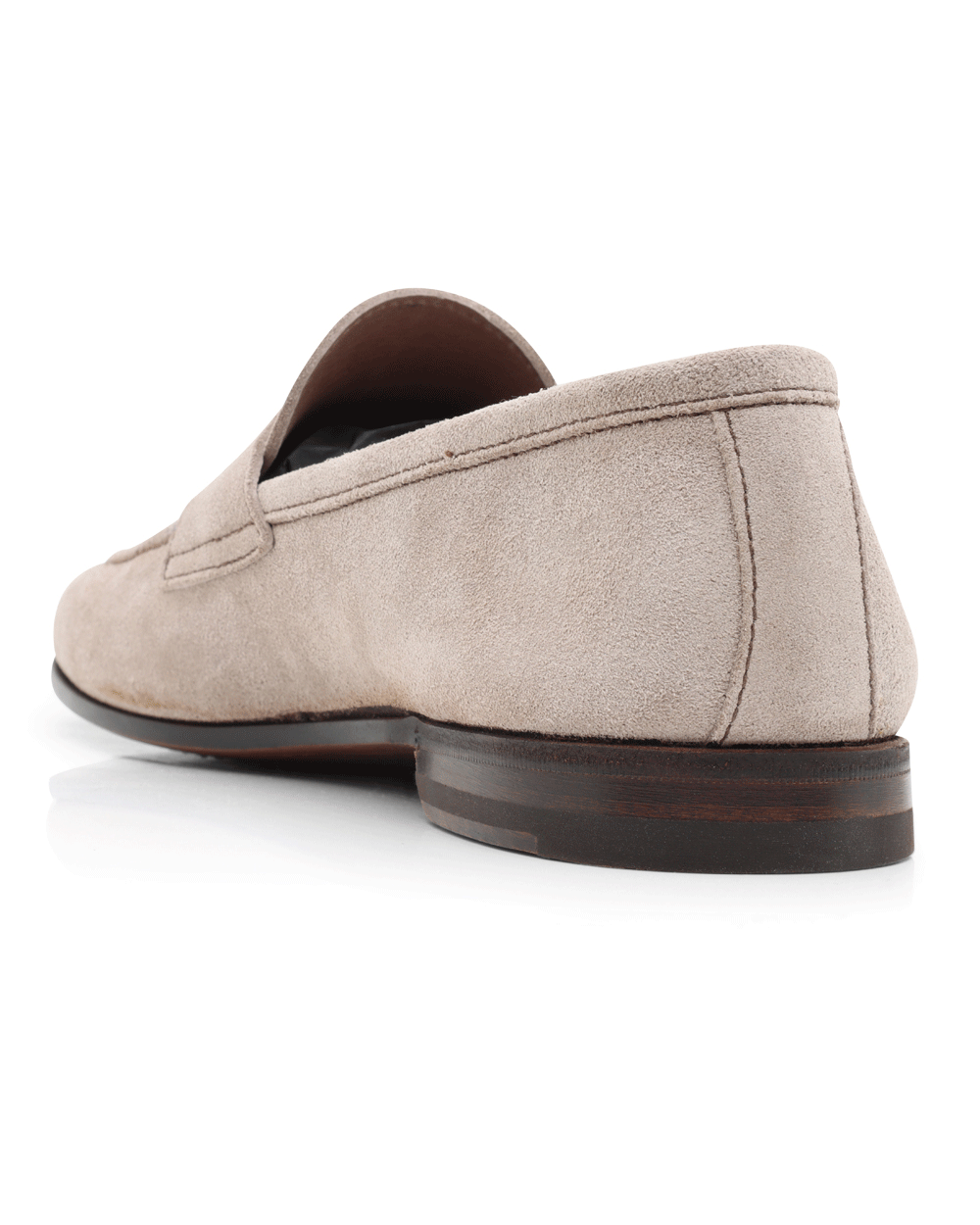 Savarese Suede Loafer in Grey