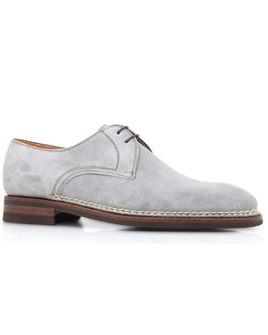 Suede Casual Lace-up in Grey