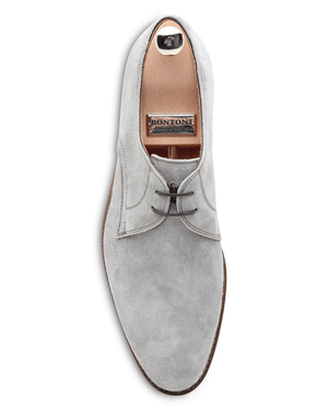 Suede Casual Lace-up in Grey