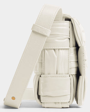 Cassette Crossbody Bag in White