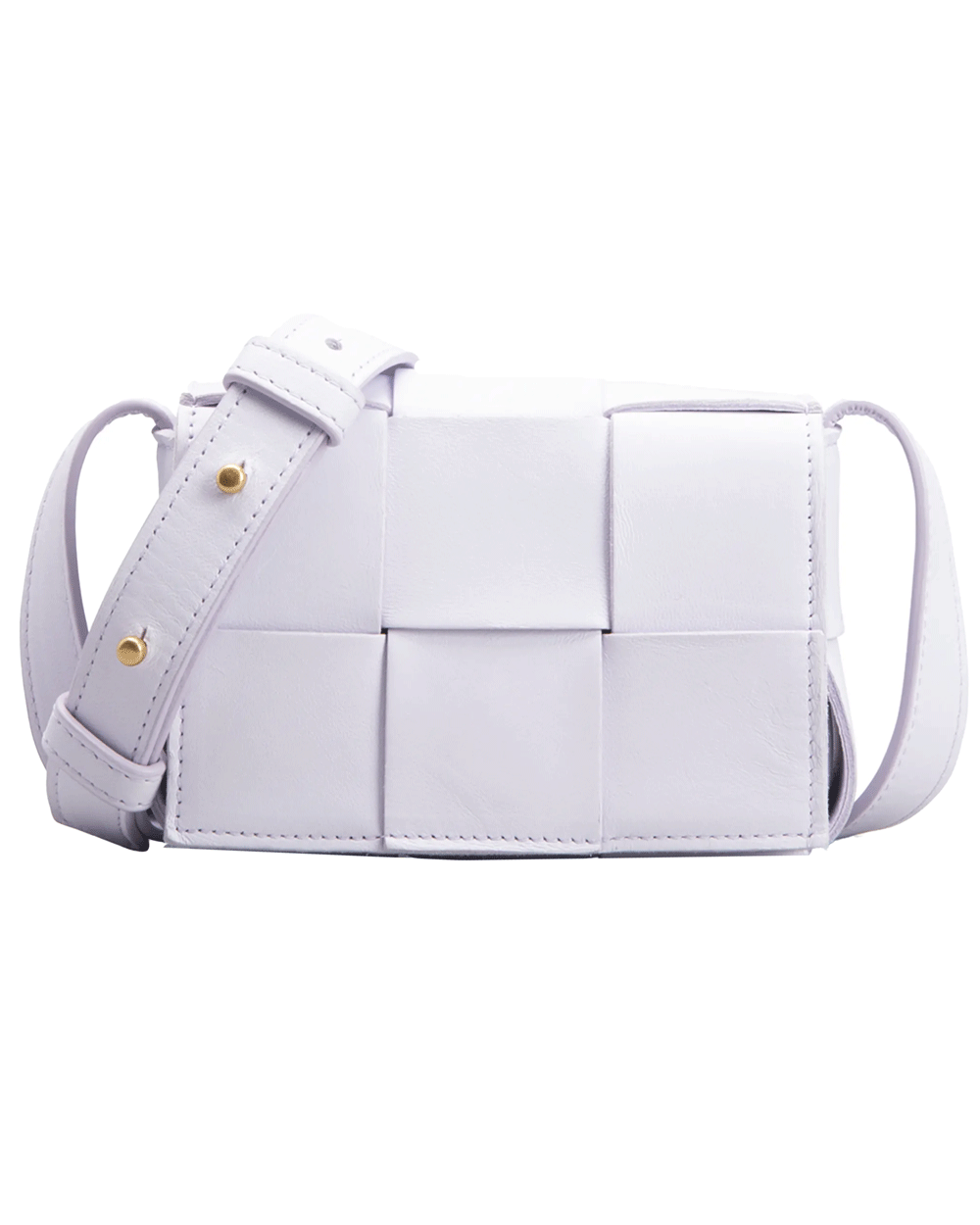 Mini Cassette Crossbody in White