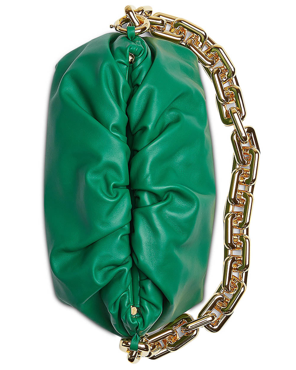The Chain Pouch in Racing Green