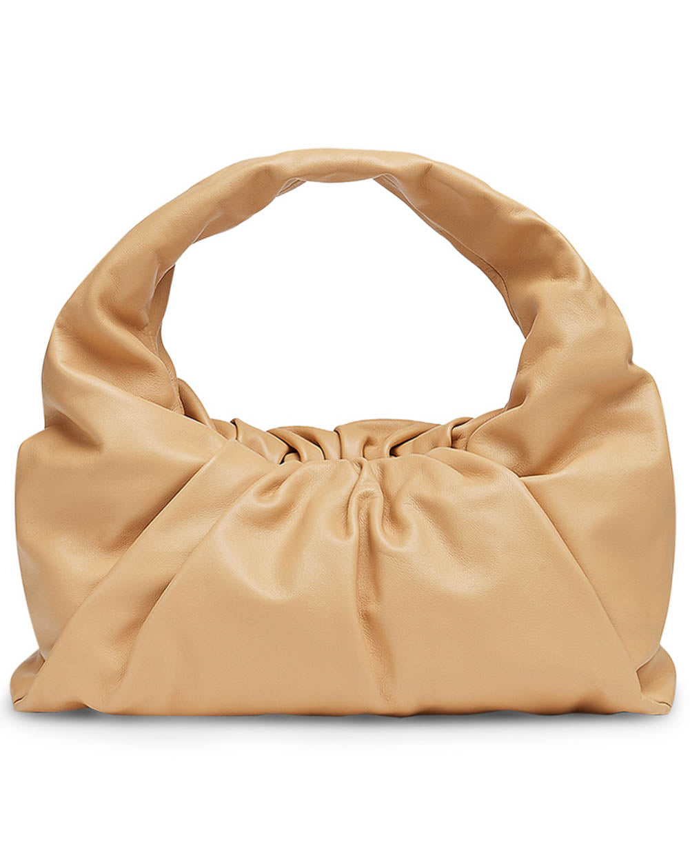 The Shoulder Pouch in Almond