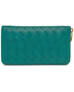 Zip Around Wallet in Mallard