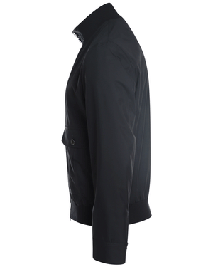 Black Performa Silk Jacket
