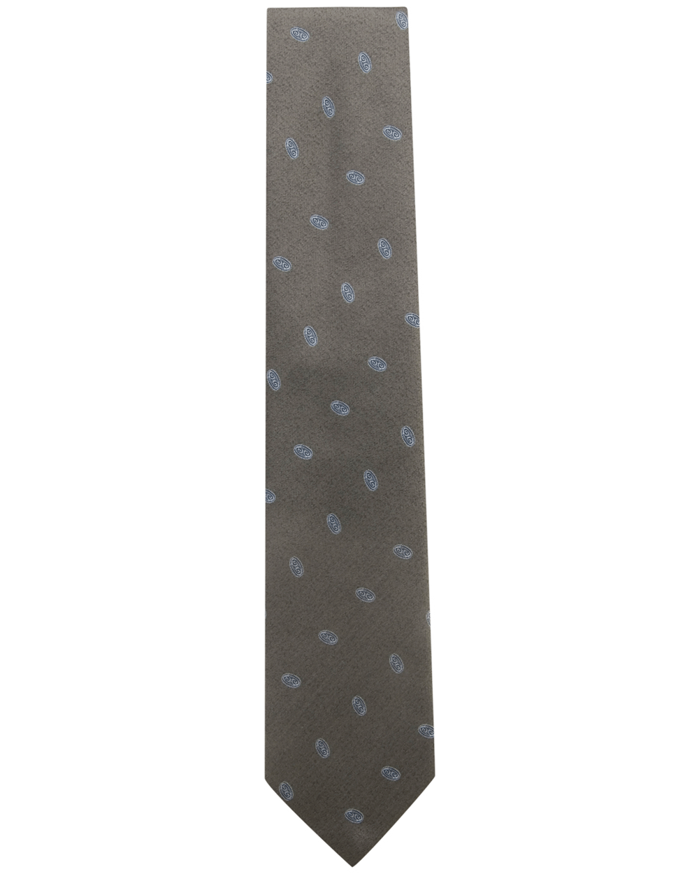Flannel and Sky Blue Motif Tie